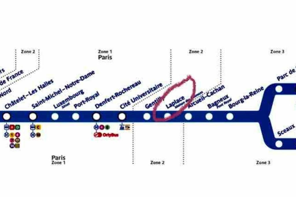 Beau T3 A Arcueil A 3 Min Rer B « Laplace » מראה חיצוני תמונה