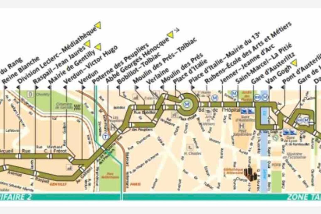 Beau T3 A Arcueil A 3 Min Rer B « Laplace » מראה חיצוני תמונה